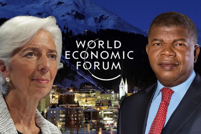Diretora-geral do FMI e João Lourenço reúnem-se em Davos na Suiça