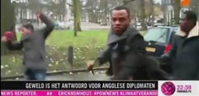 Jornalistas agredidos pelo embaixador e pessoal da embaixada de Angola em Haia