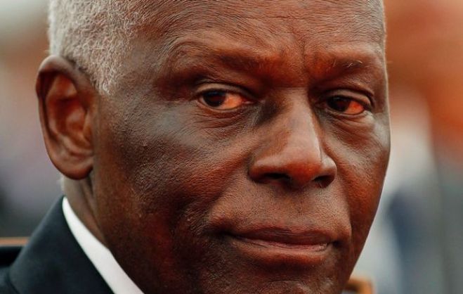 O Presidente de Angola 