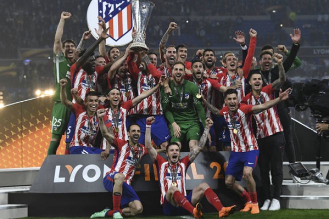 Atlético de Madrid bate Marselha e vence a Liga Europa