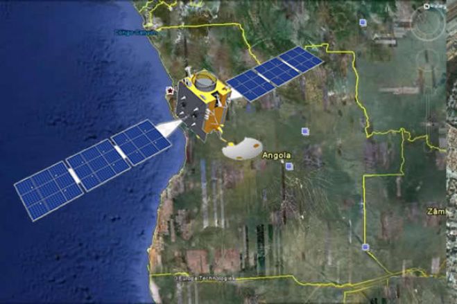 Angola já recebe um terço do sinal de satélite da compensação russa
