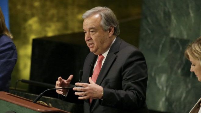 Português António Guterres escolhido para secretário-geral da ONU