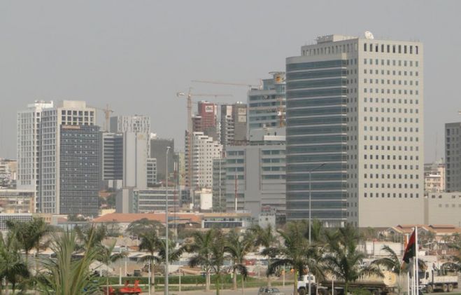 A cidade de Luanda
