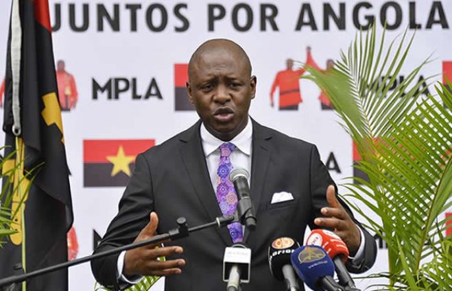 MPLA afasta existência de divisões no partido que governa Angola
