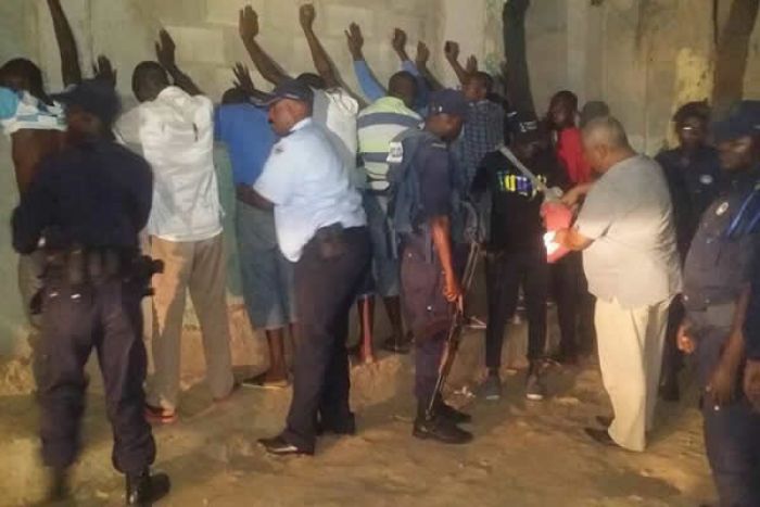 Polícia Nacional fez 182 detenções durante o fim de semana em Luanda