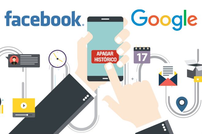 Aprenda como apagar seus rastros deixados no Google e no Facebook