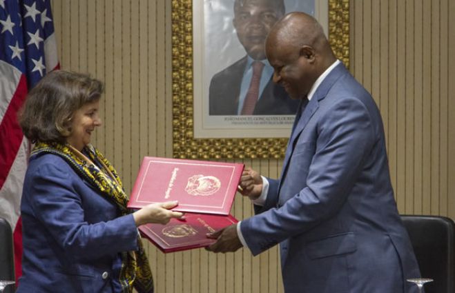 Angola e EUA assinam acordo para combater criminalidade internacional