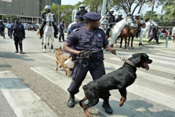 Jornalista angolano atacado por cão solto pela polícia durante manifestação no Cunene