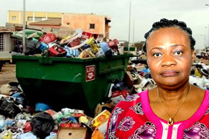 Governadora de Luanda pede desculpas aos citadinos pelos amontoados de lixo