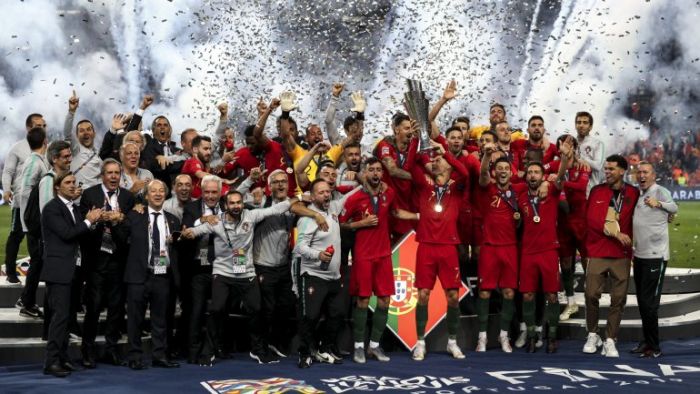 Portugal vence a Holanda e conquista a primeira edição da Liga das Nações