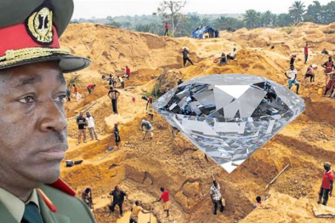 Máfia e contrabando de diamantes em Angola em baixo do nariz do general Miala