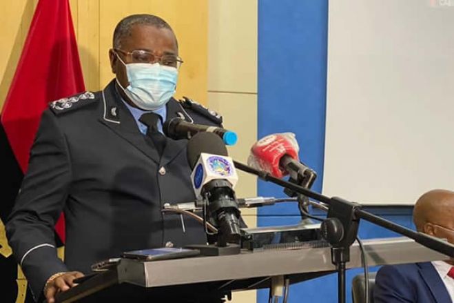 Novo comandante da polícia angolana promete “combate cerrado” ao crime