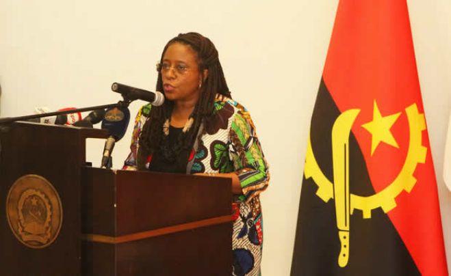 Maria do Rosário Bragança Sambo, ministra do ensino superior, ciência e tecnologia