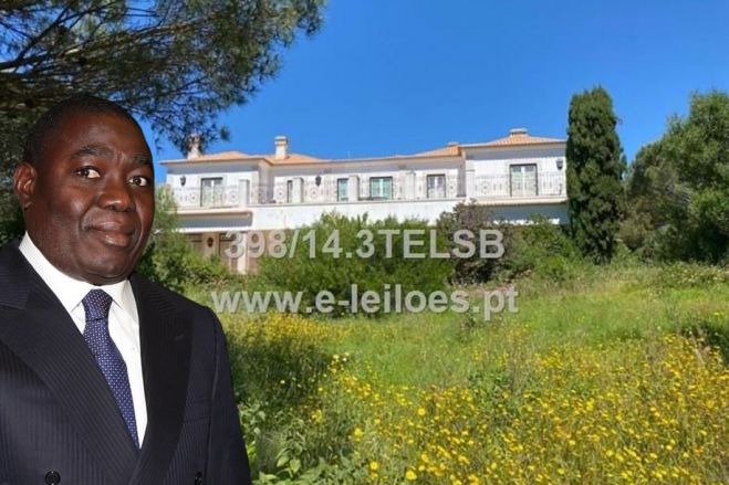 Leilão de mansão em Cascais de ministro do Congo rende 11,2 milhões ao Estado português