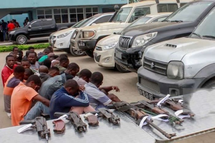 Polícia Nacional detém 53 criminosos e recupera 21 carros roubados