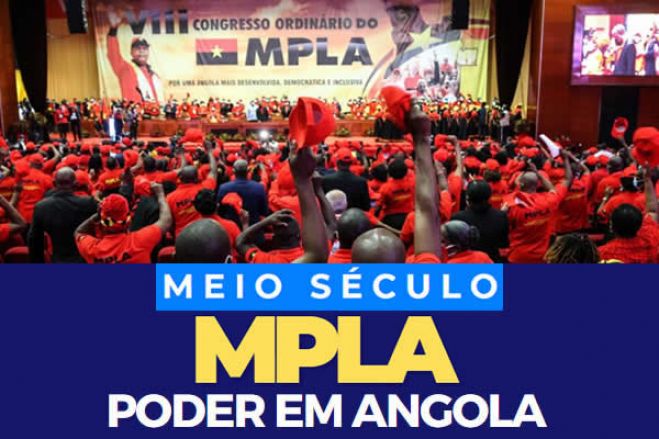 MPLA realiza congresso extraordinário em dezembro para balanço de 50 anos de independência