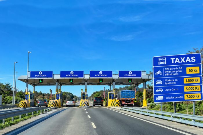 Novo regime de portagens em Angola prevê taxas entre 250 e 85 mil kwanzas