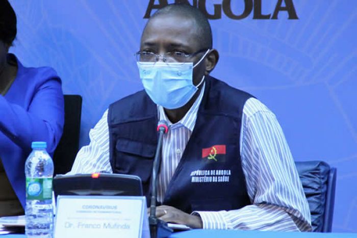 Covid-19: Angola regista um óbito e mais 31 casos positivos, sobe para 607 infeções