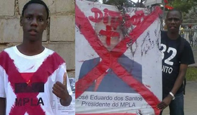 Jovem activista angolano Nito Alves  de 17 anos