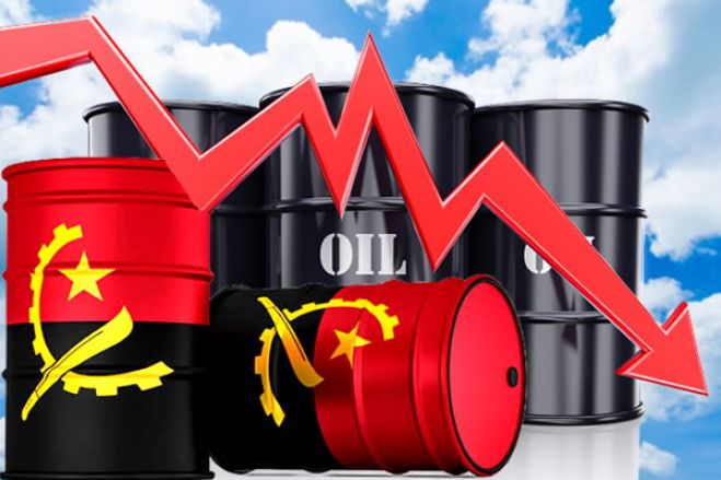 Angola produz menos um milhão de barris de crude em Maio