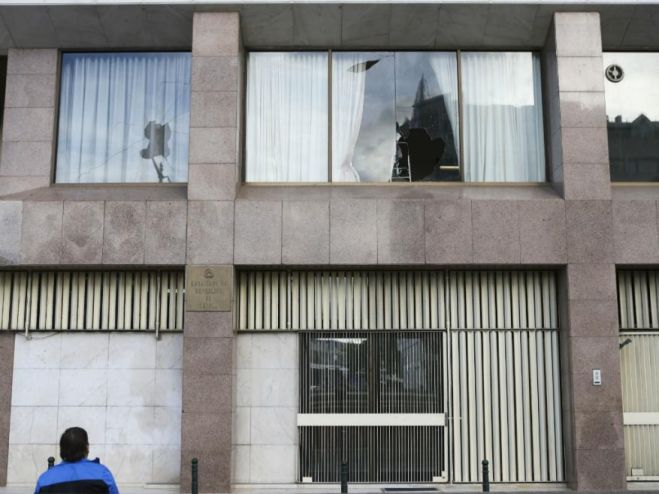 Embaixada de Angola em Portugal vandalizada
