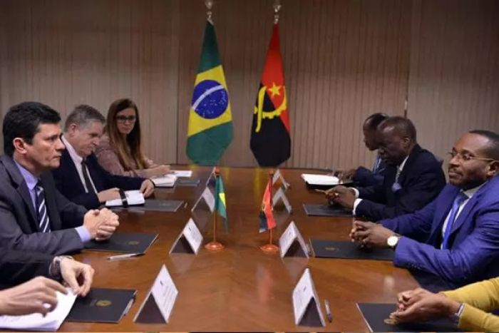 Ministro da Justiça do Brasil Sergio Moro recebe delegação angolana por combate à corrupção