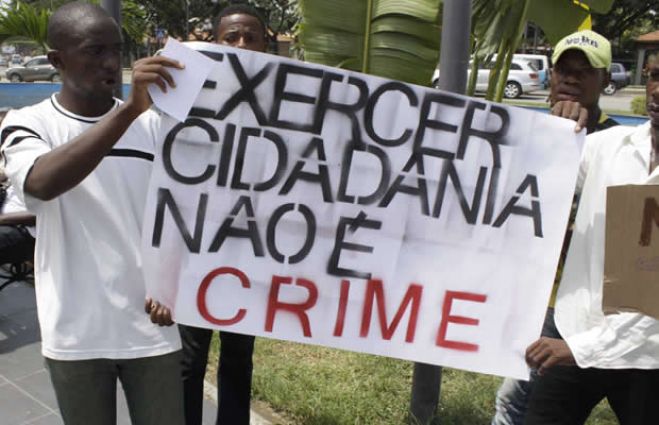 Activistas angolanos mantêm manifestação proibida pelo Governo