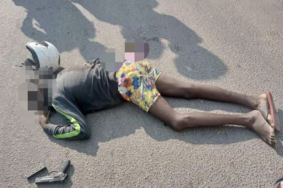 Suposto marginal morto a tiros em confronto com a Polícia em Luanda