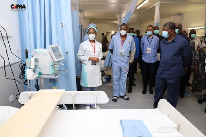 Angola conta com novo centro para tratamento da pandemia da Covid-19