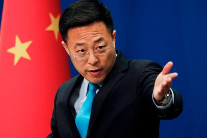 Porta-voz da diplomacia chinesa, Zhao Lijian