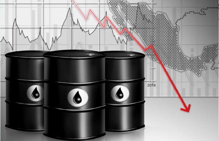 Barril de petróleo fecha em forte queda de mais de 24% cotado a US$ 34,36