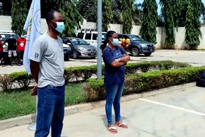 Mandante da droga apreendida nas Aeronaves apresentada com esposo nigeriano pelo SIC
