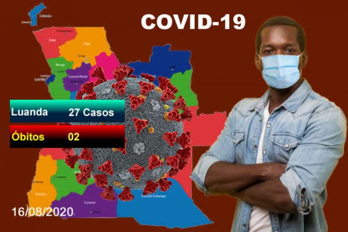 Covid-19: Angola regista 27 novos casos e dois óbitos