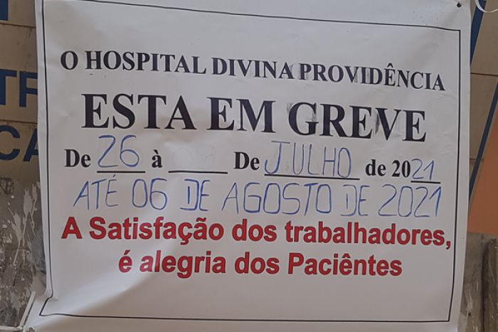 Direcção do Hospital Divina resiste à segunda greve dos trabalhadores
