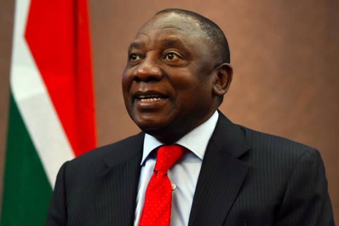 Presidente sul-africano em visita de trabalho a Luanda na sexta-feira