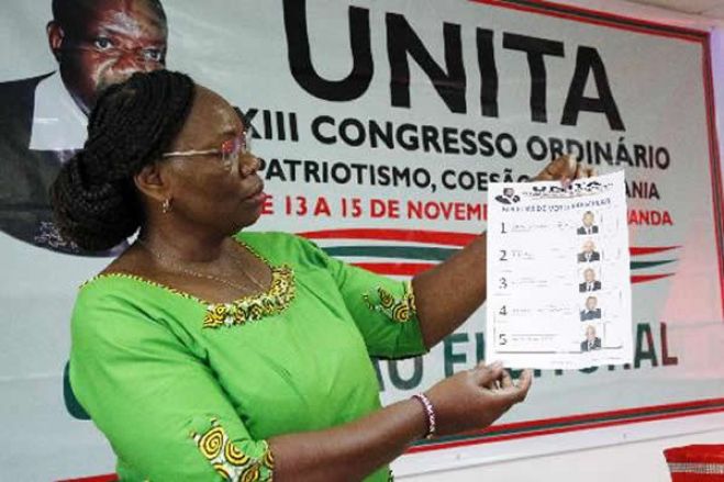 UNITA assegura que posicionamento no boletim de voto não favorece candidato