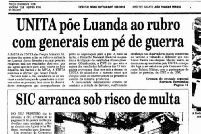 Aconteceu em 1992 - UNITA põe Luanda ao rubro com generais em pé de guerra