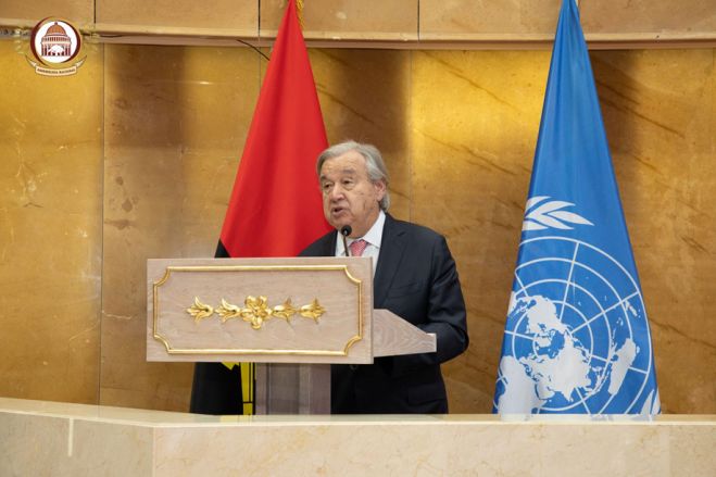 Guterres diz conhecer profundidade das feridas e força da dignidade dos angolanos