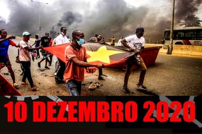 No aniversário do MPLA: Angolanos agendam outra manifestação para 10 de Dezembro