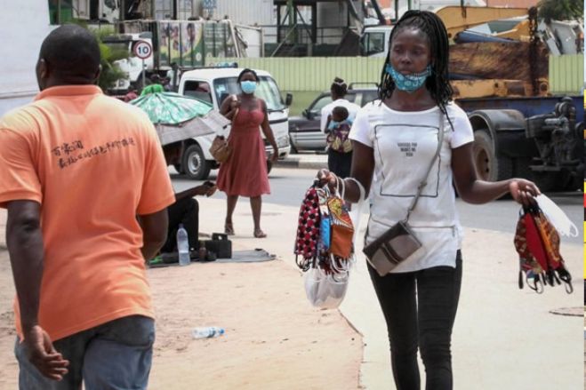 Covid-19: ONU em Angola apela ao uso de máscara para evitar propagação do vírus