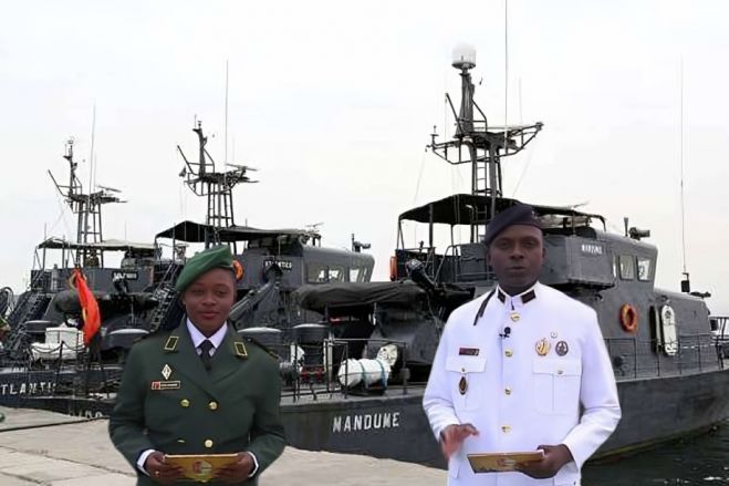 Angola inaugura primeira linha de construção de embarcações de guerra