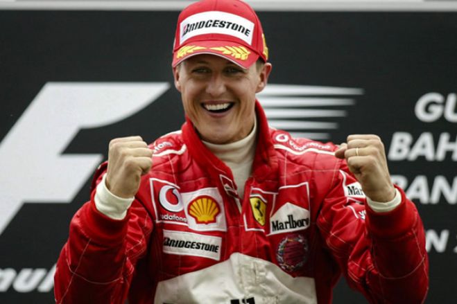 Michael Schumacher já assiste às corridas de Fórmula 1