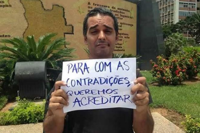 Aniversário da independência será celebrado &quot;com repressão&quot; - Luaty Beirão