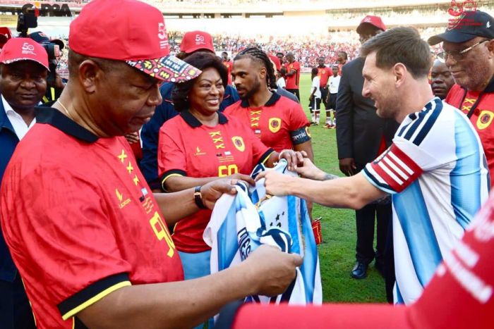 Governo angolano diz que gastou 500 mil euros no jogo particular com a Argentina