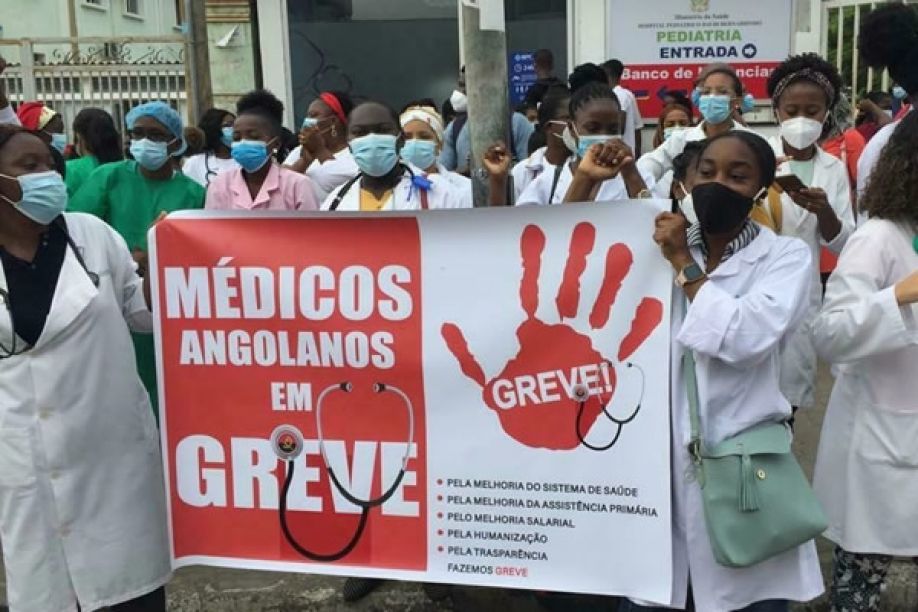Médicos Angolanos Voltam à Greve A Partir De Segunda—feira Por Tempo Indeterminado 