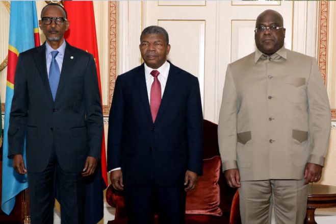 João Lourenço anuncia "para breve" encontro entre Tshisekedi e Kagame