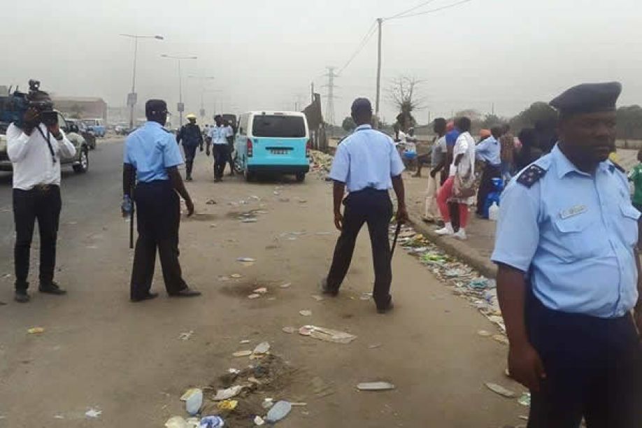 Cinco mortos e oito feridos em confrontos entre taxistas do Huambo e Polícia Nacional