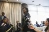 A mulher que quase estragou a festa durante encontro do PR