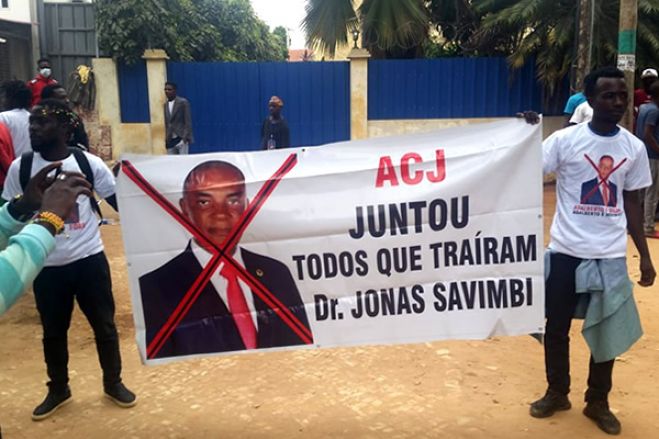 UNITA acusa MPLA de pagar manifestação contra Adalberto Costa Júnior