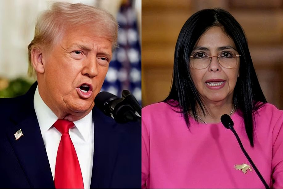 Trump ameaça Delcy de "pagar mais caro" do que Maduro se "não fizer o que deve"